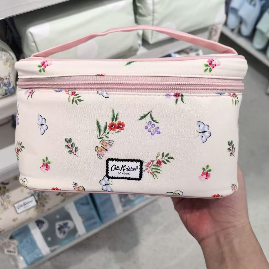 Miniso & Cath kidston กระเป๋าเครื่องสําอาง 22.5*12.5*13CM