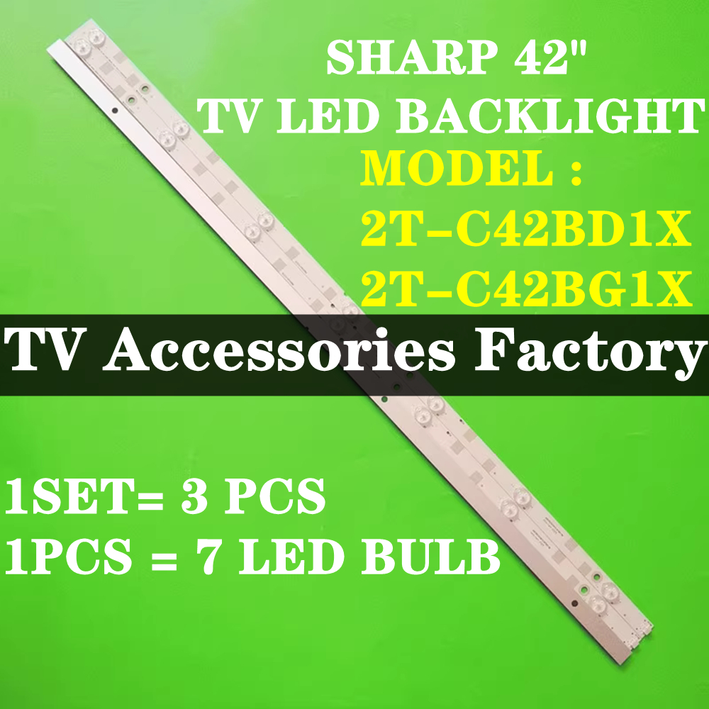 2T-C42BD1X 2T-C42BG1X SHARP 42" TV LED BACKLIGHT (LAMP TV) SHARP 42 INCH LED TV BACKLIGHT 2TC42BD1X 