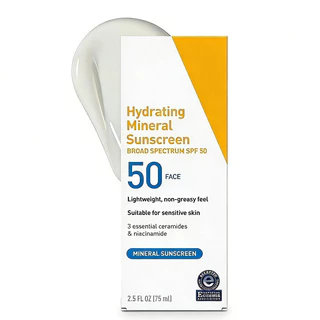 ครีมกันแดดครีมทาหน้า SPF ครีมกันแดด 50+PA+++ 75ml กันแดดเซรามิก