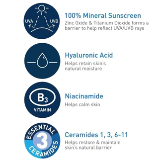 ครีมกันแดดครีมทาหน้า SPF ครีมกันแดด 50+PA+++ 75ml กันแดดเซรามิก