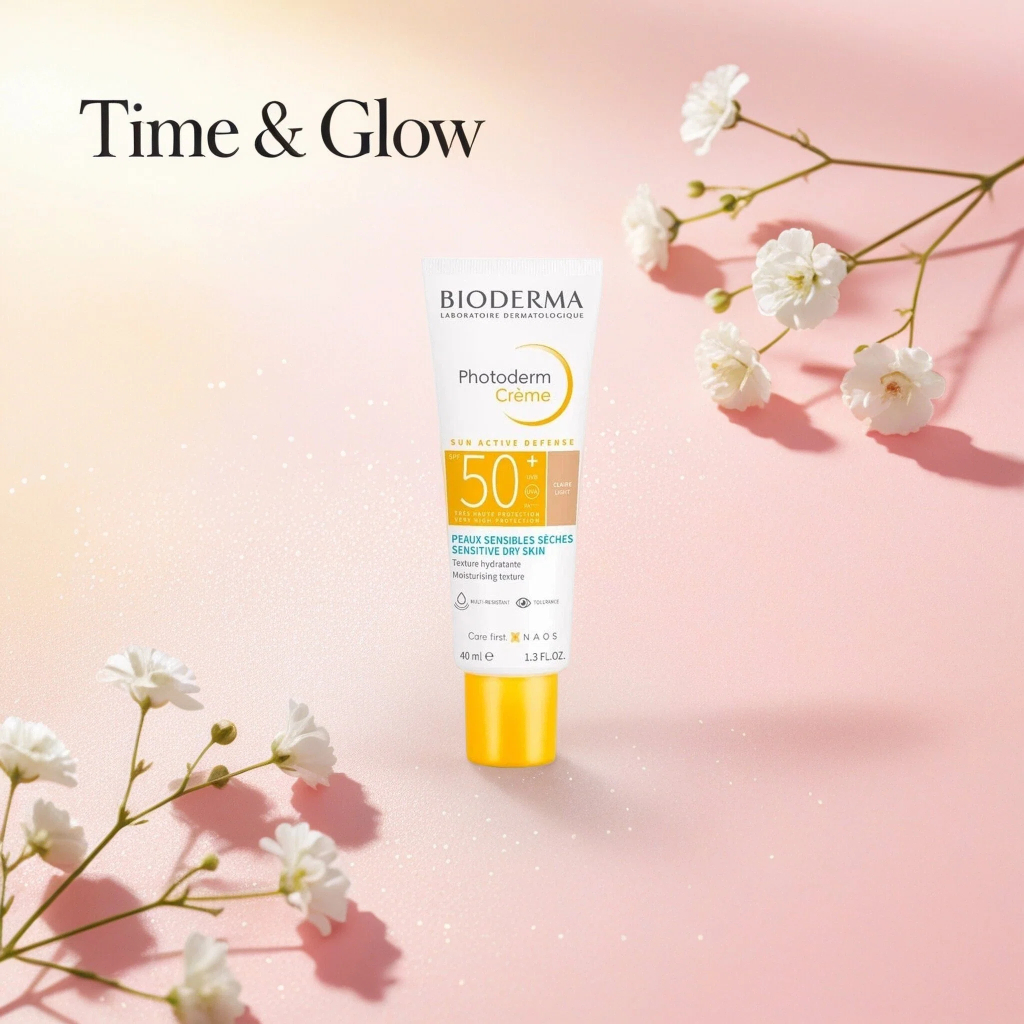 BIODERMA Editors PickBioderma Tinted Moisturizing Sunscreen 40ml, SPF50+ พร้อม Light Finish