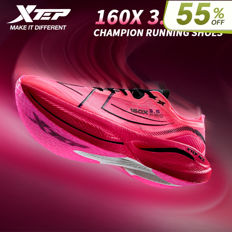【xtep】160X3.0 Pro+160X3.5 Pro | รองเท้าวิ่งมาราธอน PB รองรับแรงกระแทก สําหรับผู้ชาย