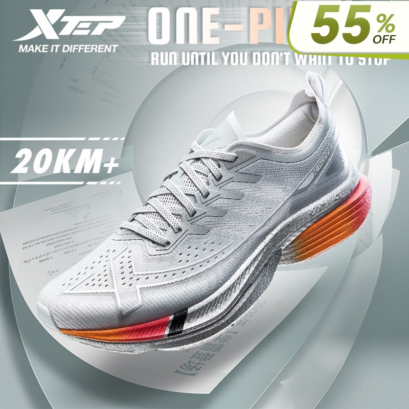 【xtep】One Piece 3.0 | รองเท้าวิ่ง รองเท้าแมราธอนแบบแข่งขัน Racing Nylon Plate Running Shoes Whirlwin
