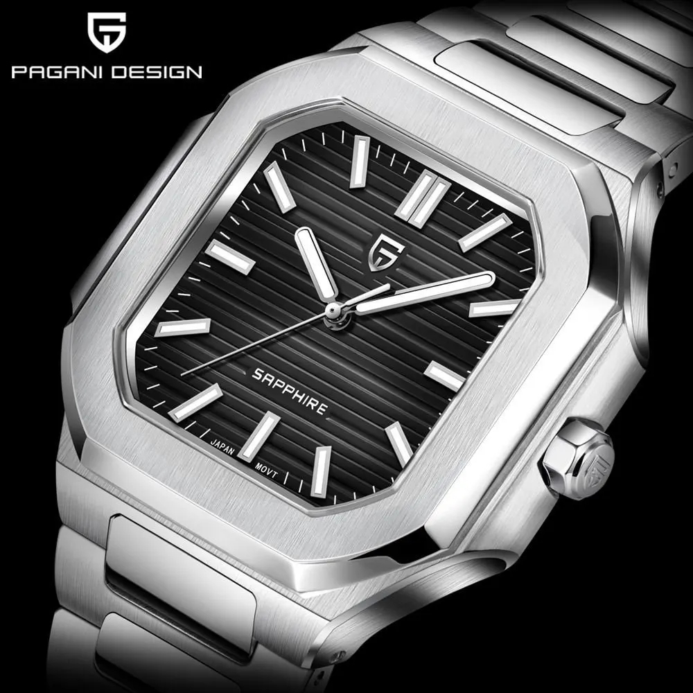 PAGANI DESIGN YS019 Mens Quartz Watch Stylish Casual Luxury Gifts