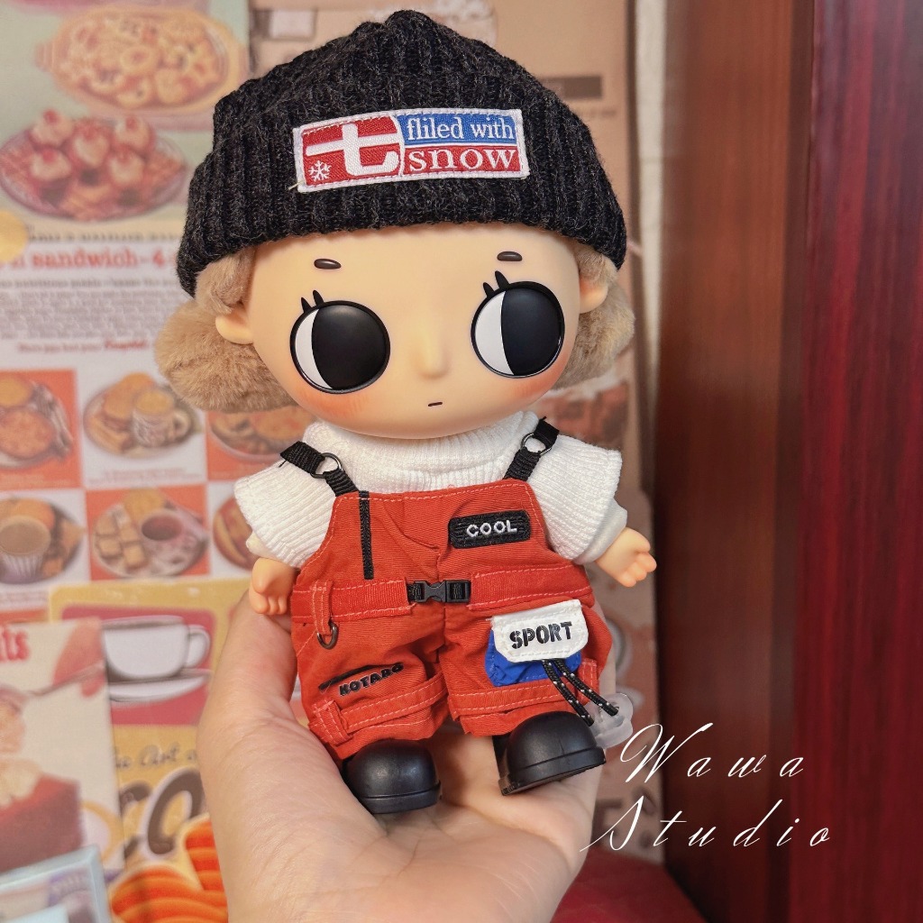 เสื้อผ้าเท่านั้น, Nyota Little Moment Series Star-Gazing Plush Doll Blind Box Pendant, Tata Cute 17cm Doll Outfit Set