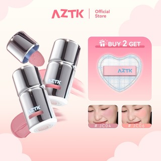 AZTK Blush Long-Lasting Liquid Blush Cheek Tint Flawless Flush