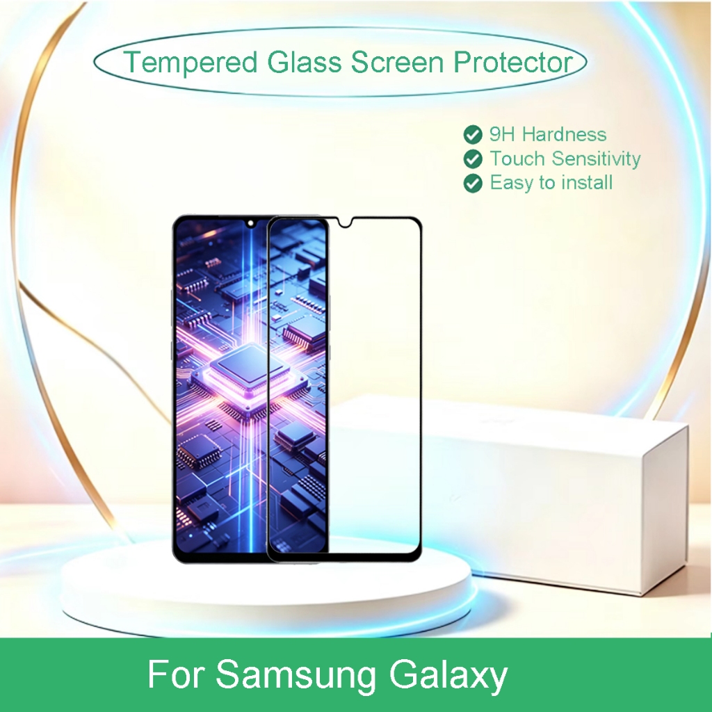 พรีเมี่ยม 9H กระจกนิรภัย ScreenProtector สําหรับ Samsung Galaxy A07 4G/ A07 5G / A12 / M07 / M17 / M