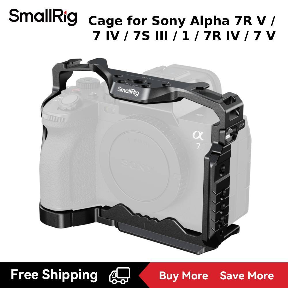 SmallRig HawkLock Quick Release Full Cage สําหรับ Sony Alpha 7R V/Alpha 7 IV/Alpha 7S III/Alpha 1 / 