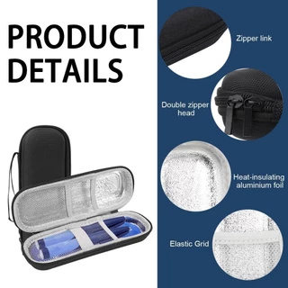 กระเป๋าเก็บความเย็นอินซูลินแบบพกพา 2 ถุงน้ำแข็ง Insulin Cooler Travel Case กระเป๋าเก็บอินซูลิน าอินซูลิน Ice Pack