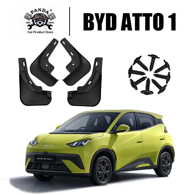 [Panda] กันโคลน BYD SEALION 5 DMI【2026-ปัจจุบัน】อุปกรณ์เสริม บังโคลนรถยนต์ ไม่ต้องเจาะรถ ความเหนียวสูง บังโคลน