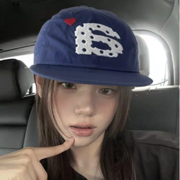 เกาหลีใต้รูปแบบใหม่ Polka Dot Letter a แบน Brim ไนลอน Peaked หมวกผู้หญิงฤดูร้อน Quick-Drying กลางแจ้งปีกกว้างบังแดดเบสบอลหมวก