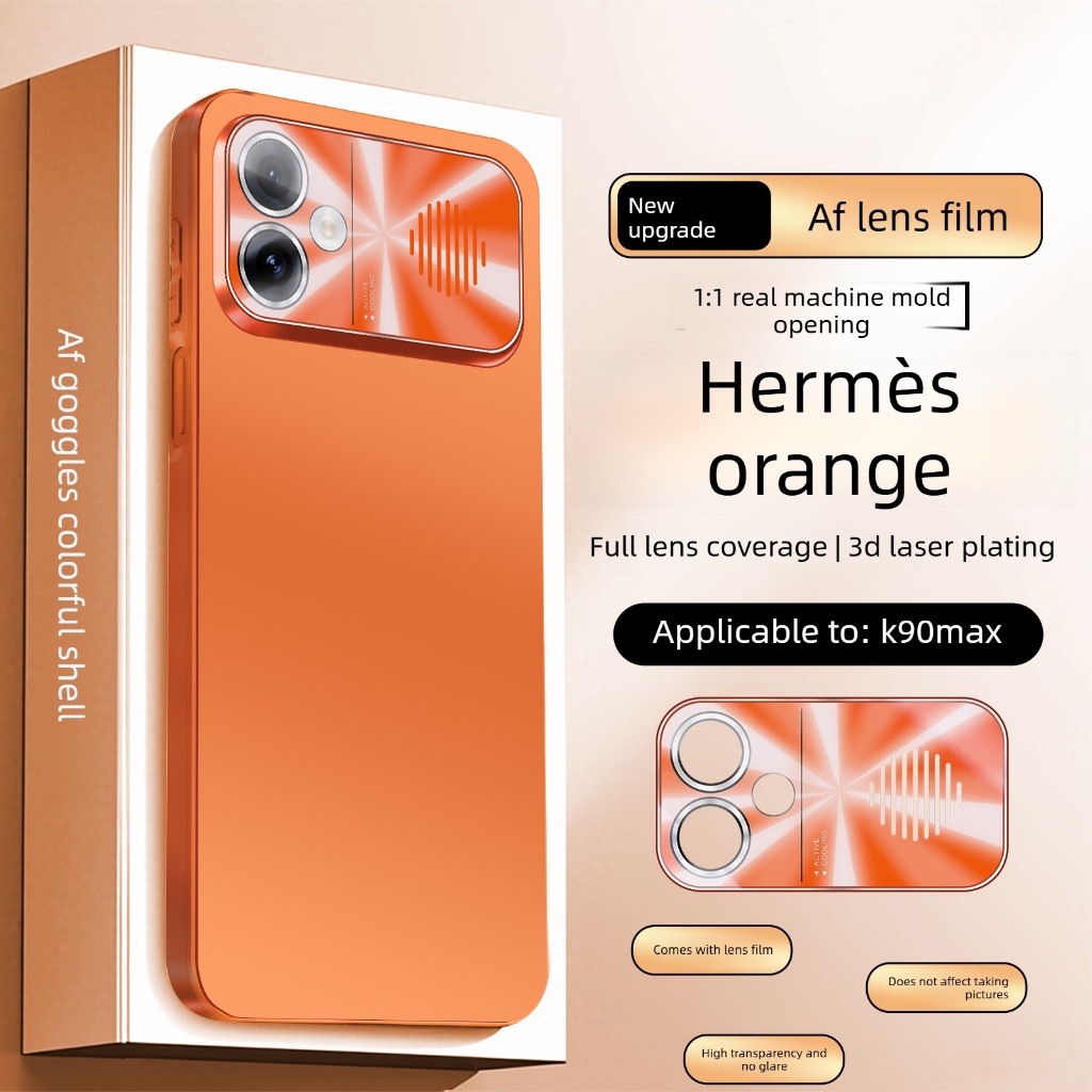สําหรับRedmi K90 MaxกรณีโลหะFrostedป้องกันปกหลังสําหรับXiaomi Redmi K90 Maxเคสโทรศัพท์