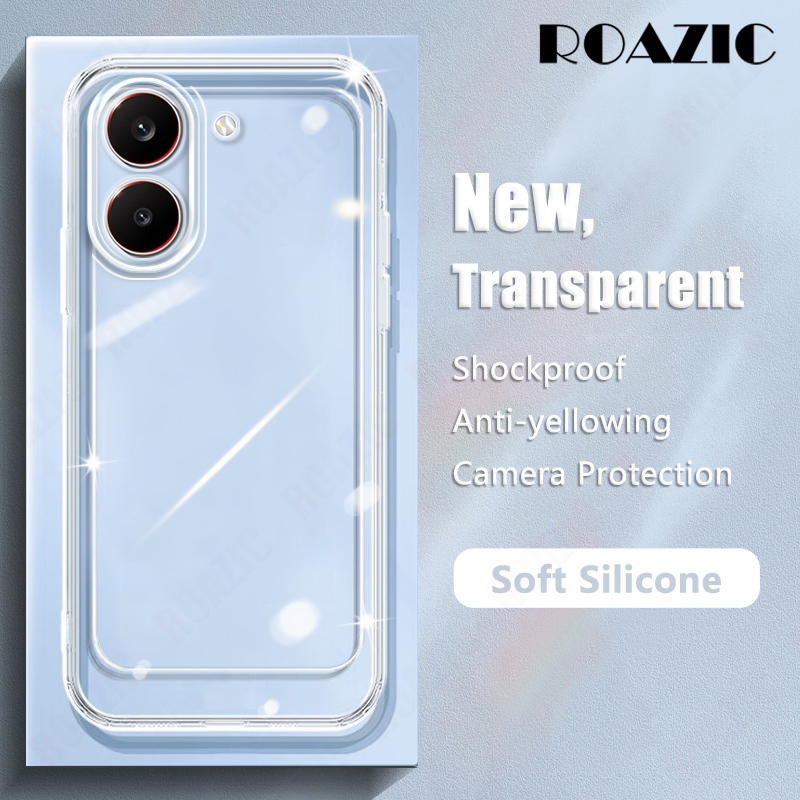 HD Clear กันกระแทกเคสโทรศัพท์เข้ากันได้สําหรับ POCO X8 Pro ซิลิโคนเคสโทรศัพท์โปร่งใสฝาครอบโทรศัพท์ S