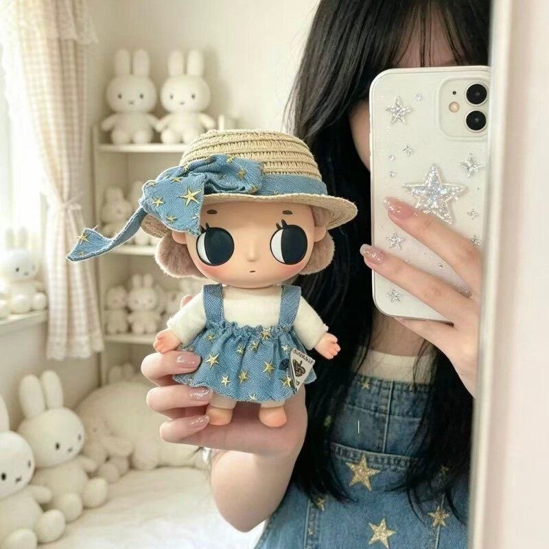 Nyota Little Instant Series ชุดกระโปรงยีนส์เสื้อผ้าเด็กน่ารัก