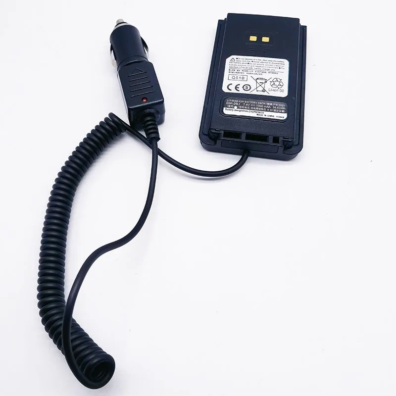 SBR-25Li แบตเตอรี่กําจัดอะแดปเตอร์ชาร์จรถยนต์สําหรับ Yaesu FT-25R FT-65R FT25R FT65R FT-25 FT-65 Two