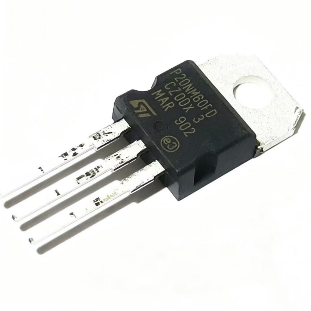 5 ชิ้น STP20NM60FD P20NM60FD TO-220-3 ยี่ห้อใหม่