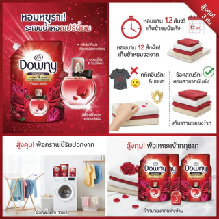 Downy Fragrance Softener Color Protection Anti-Wrinkle Deodorant Concentrated Laundry Care Essence 1100ML x3