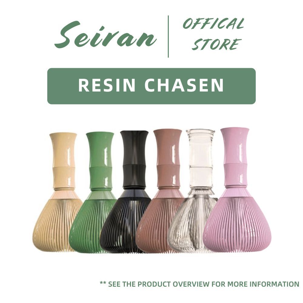 SEIRAN เรซิ่นแบบถอดได้ Shin Chasen(6 สี) | ปัดมัทฉะ ABS | แปรงกวนมัทฉะ | เครื่องมือชามัทฉะ