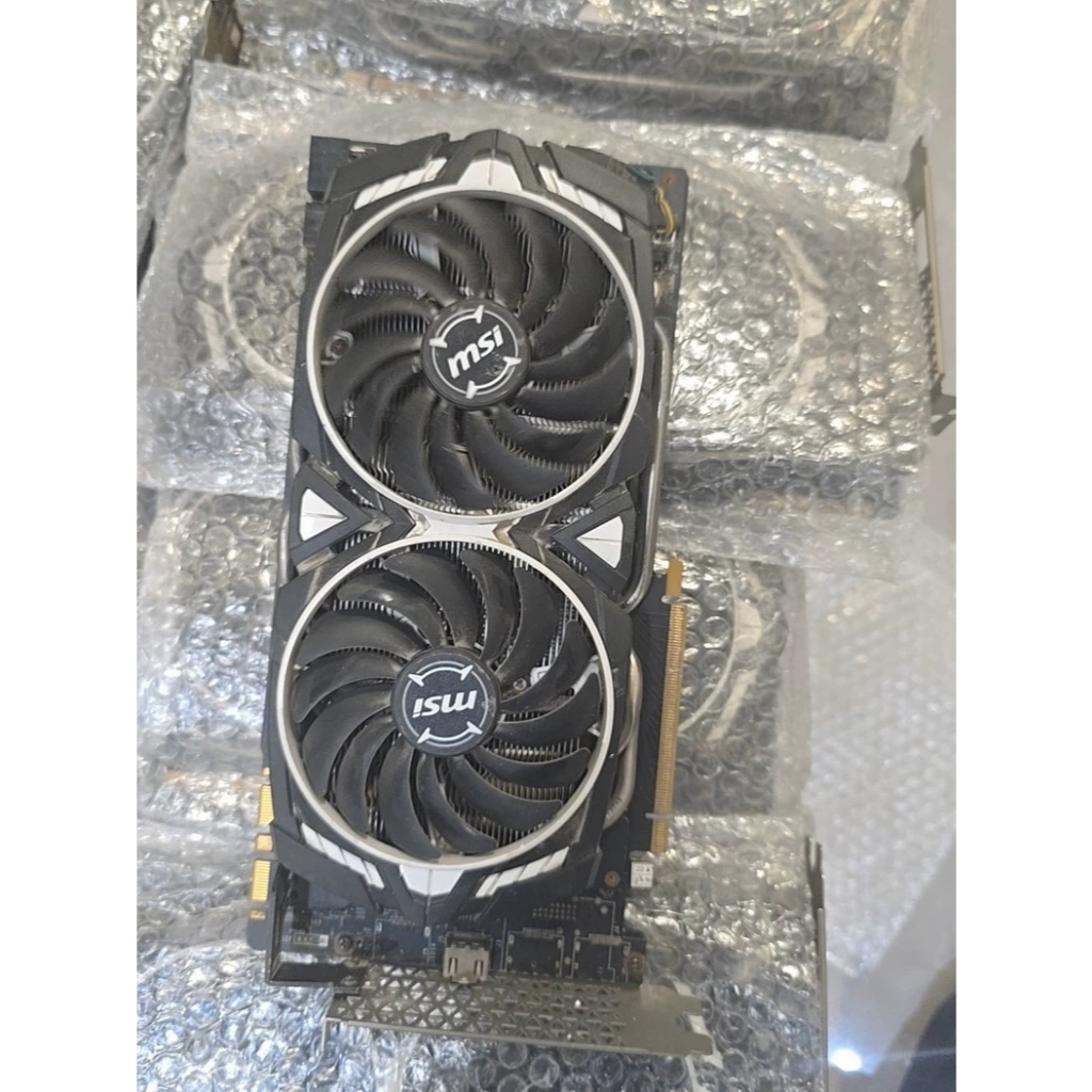MSI P104 GPU 8G P104-100 กราฟิกการ์ด PCle x 4 8 + 6pin ไม่มีอินเทอร์เฟซจอแสดงผลสํานักงานเกมกราฟิกการ