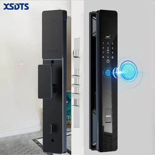 Xsdts กล้องรักษาความปลอดภัยอัจฉริยะ WIFI หน้าจอ 3D แบบใส่รหัสผ่าน ปลดล็อกด้วยกุญแจอิเล็กทรอนิกส์