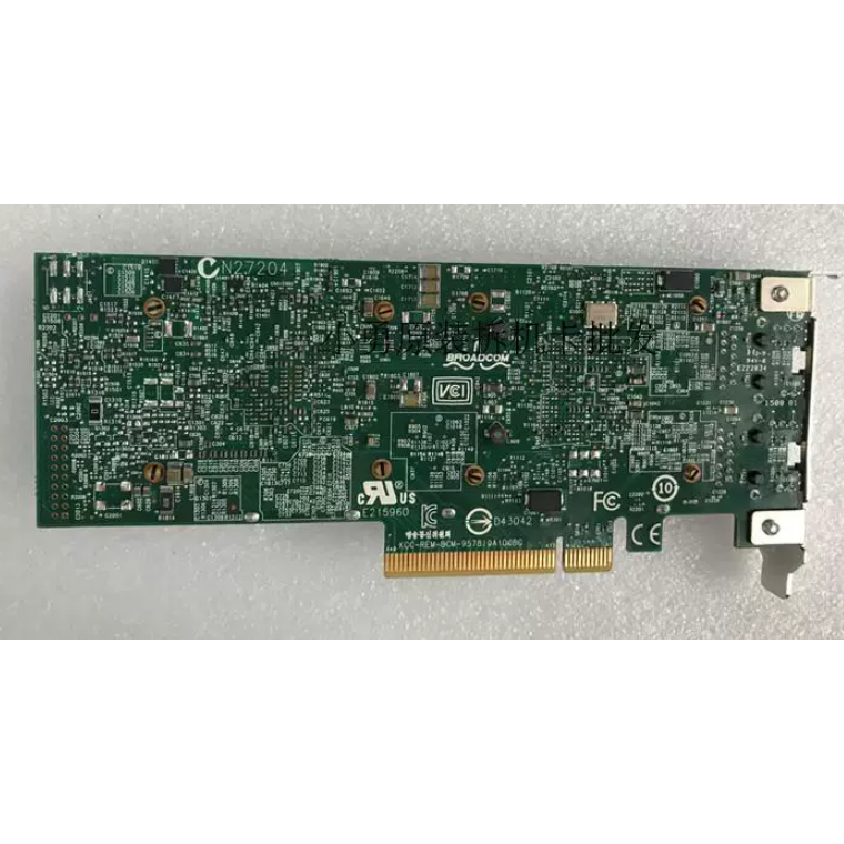 สําหรับ Dell Broadcom 57810S 10Gb Dual Port 10G การ์ดเครือข่าย 0W1GCR 0HN10N
