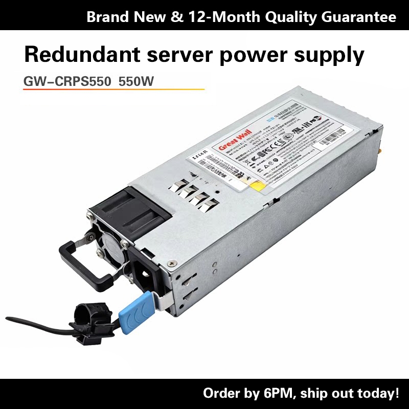 เหมาะสําหรับ Wave Dawning M3 M4 Reddant Server Power GW-CRPS550N DPS-550AB-29A