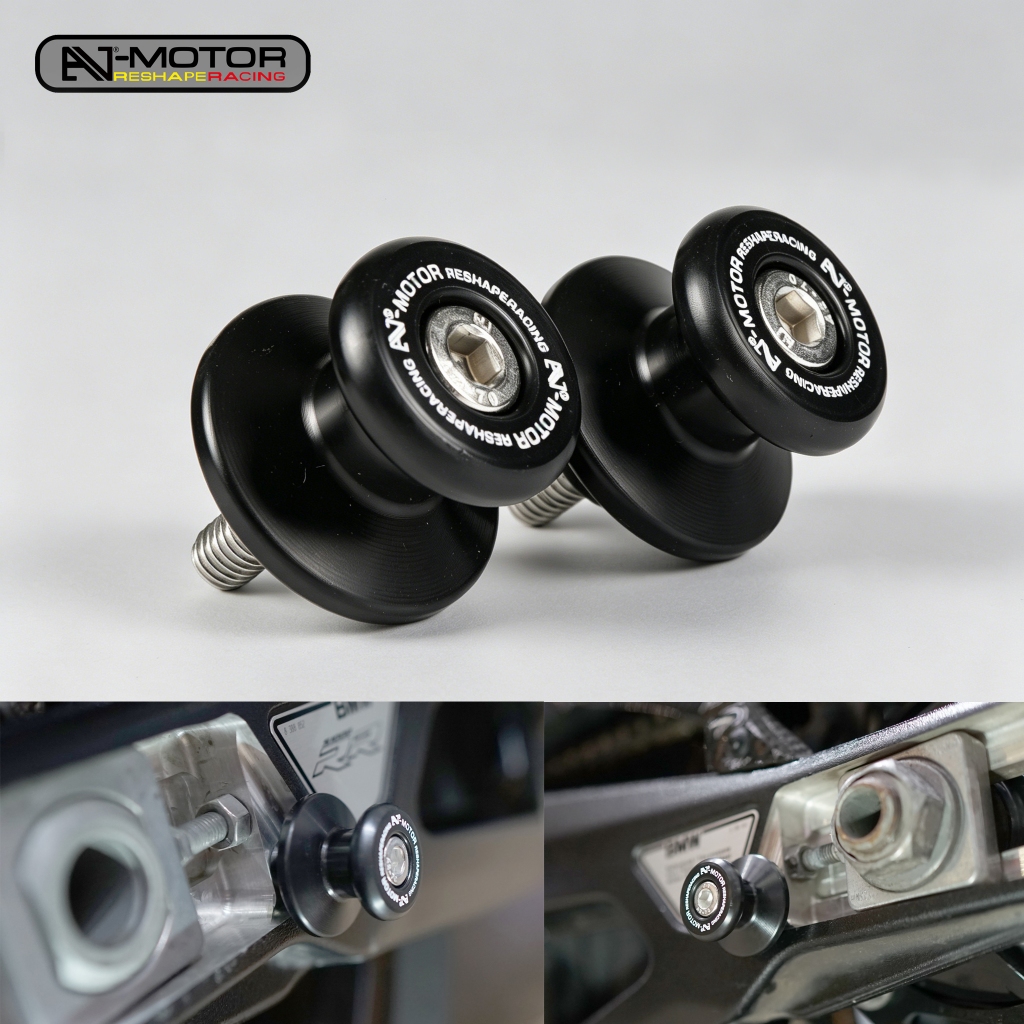 รถจักรยานยนต์ Swing Arm Spools Swingarm ขาตั้ง M10 สําหรับ Kawasaki Z250 Z300 Z750 Z800 Z1000 2003-2