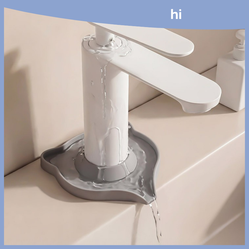 HI HOMES ซิลิโคนก๊อกน้ํากันกระเซ็น กันน้ํารั่วซึม แผ่นกันน้ําหยด ลายการ์ตูน
