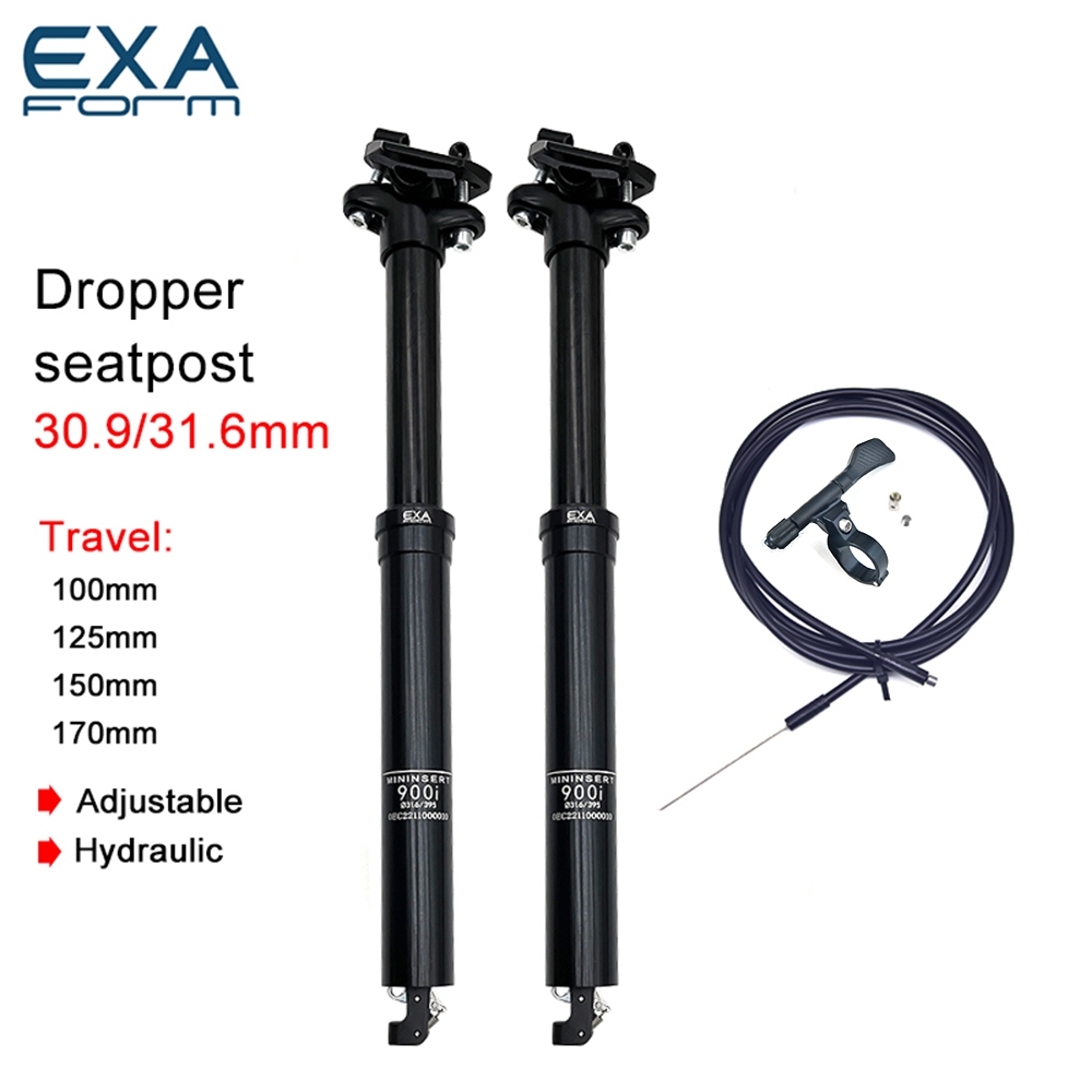 KS EXA รูปแบบ 900i ควบคุมลวด Lift Dropper โพสต์ 30.9/31.6 ไฮดรอลิกด้านในสาย Dropper Seatpost