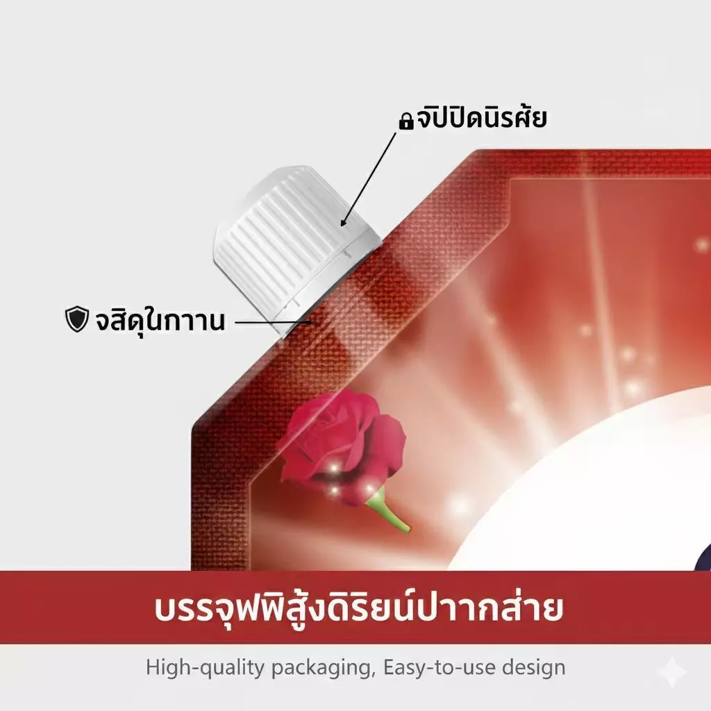 น้ำยาปรับผ้านุ่มกลิ่นฮิตติดเทรนด์ ยับยั้งแบคทีเรีย ดูแลผ้า นุ่มฟู กำจัดกลิ่นไม่พึงประสงค์ ป้องกันไฟสถิตย์ เหมาะสำหรับทุกคนในครอบครัว1100ml x3 x6 thumbnail 6