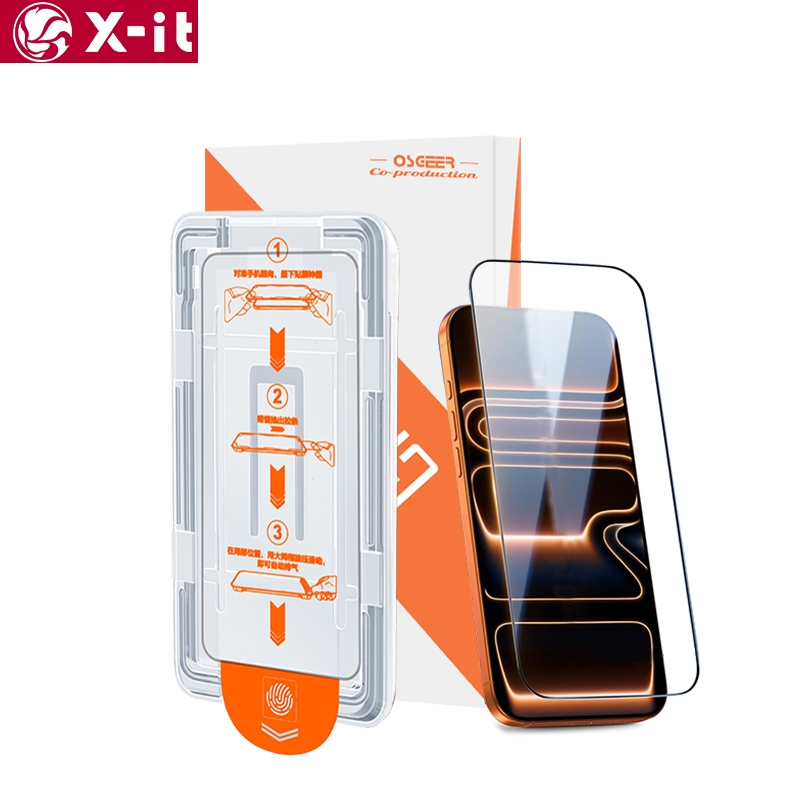 X-IT Full Coverage Clear Matteความเป็นส่วนตัวกระจกนิรภัยสําหรับIPhone 17 17e 16 16e 15 14 13 12 11 ProMax Plus Airกระจกนิรภัยป้องกันหน้าจอ