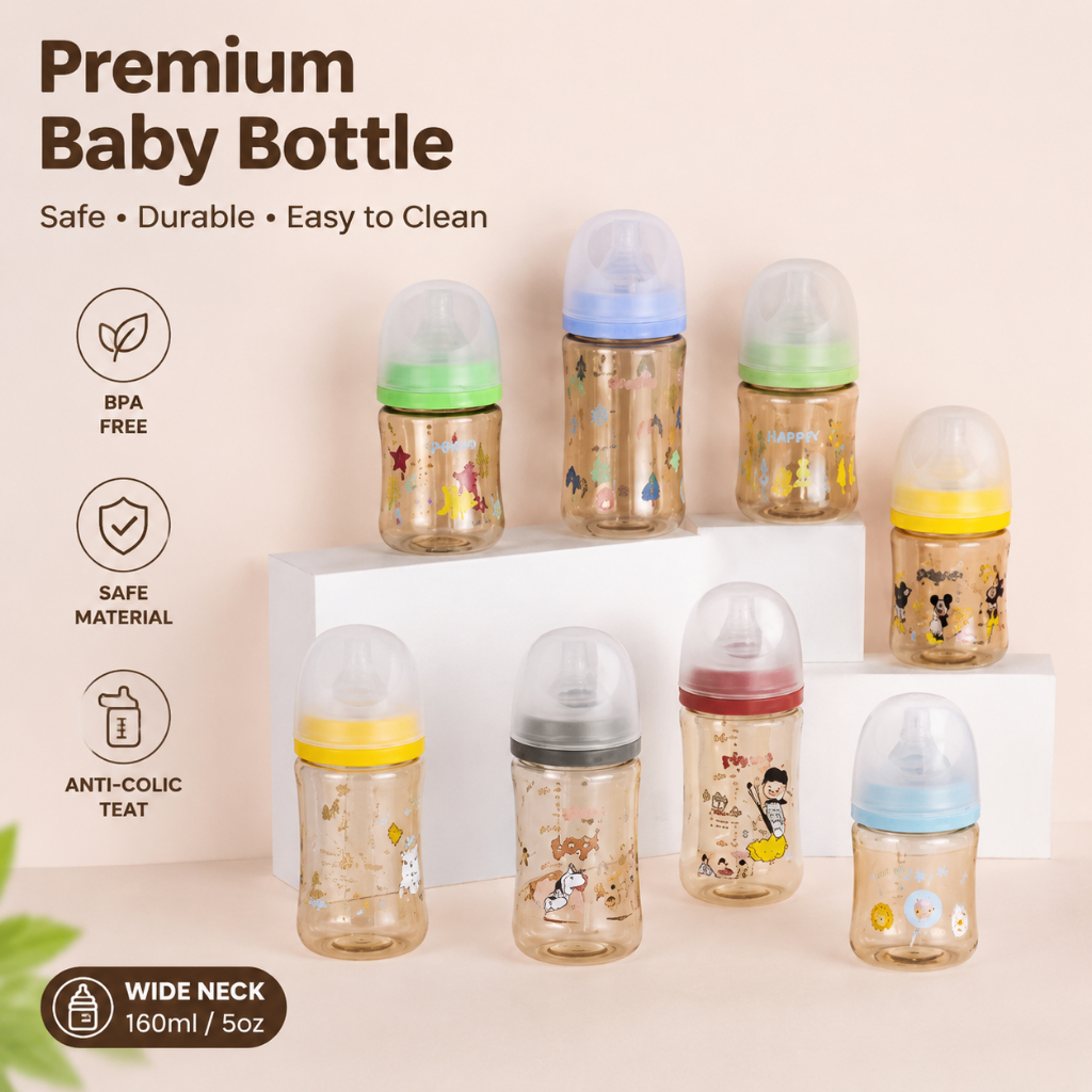 Pigeon PPSU ขวดนมคอกว้าง Anti-Colic Anti-Floulence สําหรับทารกแรกเกิด