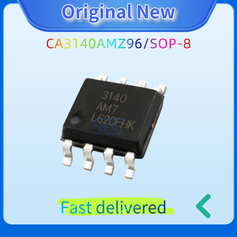 5pcs CA3140AMZ96 Original IC 3140 CA3140AM SOP8 Operation Amplifier ชิป CA3140