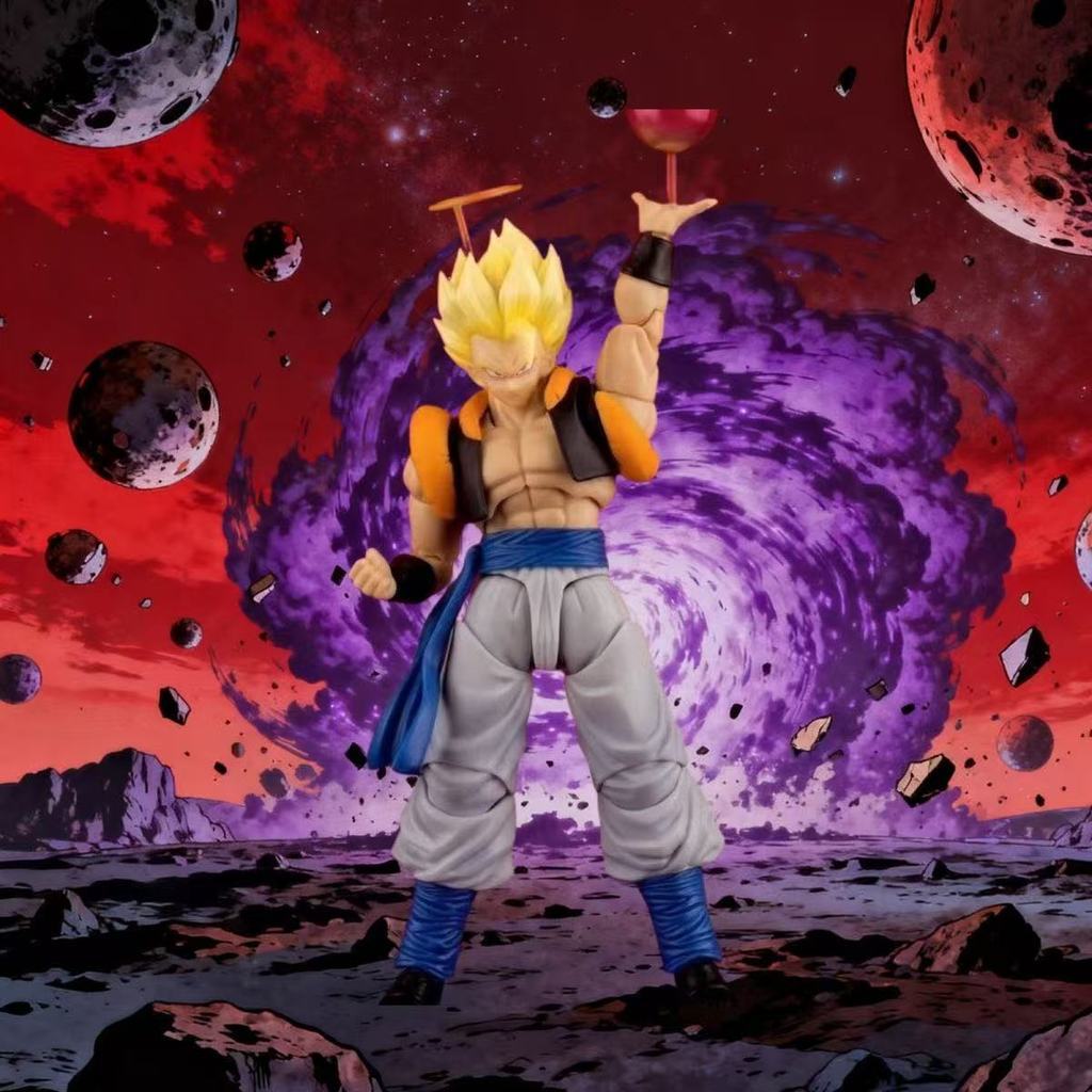 Dragon Ball SHF Gogeta 3.0 Action Figure Super Saiyan DBZ อะนิเมะหุ่นของขวัญของเล่นอะนิเมะตัวอักษร