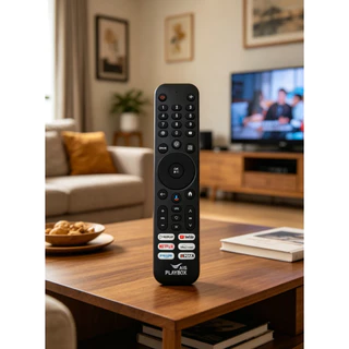 รีโมทคอนโทรลสําหรับ AIS Playbox พร้อมฟังก์ชั่นเสียง, Netflix, YouTube, Prime Video, ปุ่ม Disney+ Hotstar & MAX - สต็อกพร้อม