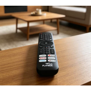 รีโมทคอนโทรลสําหรับ AIS Playbox พร้อมฟังก์ชั่นเสียง, Netflix, YouTube, Prime Video, ปุ่ม Disney+ Hotstar & MAX - สต็อกพร้อม