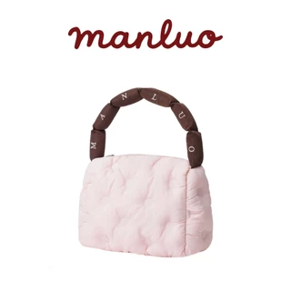 MANLUO Puffer Bag กระเป๋าเดินเล่น กันน้ำ สบายน่ารัก ใช้ประจำวัน สำหรับผู้หญิง