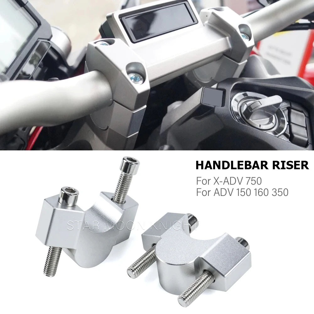 อะแดปเตอร์แคลมป์ยกแฮนด์บาร์ รถจักรยานยนต์ สําหรับ Honda XAdv X ADV 750 Adv750 ADV 150 160 350 Adv150