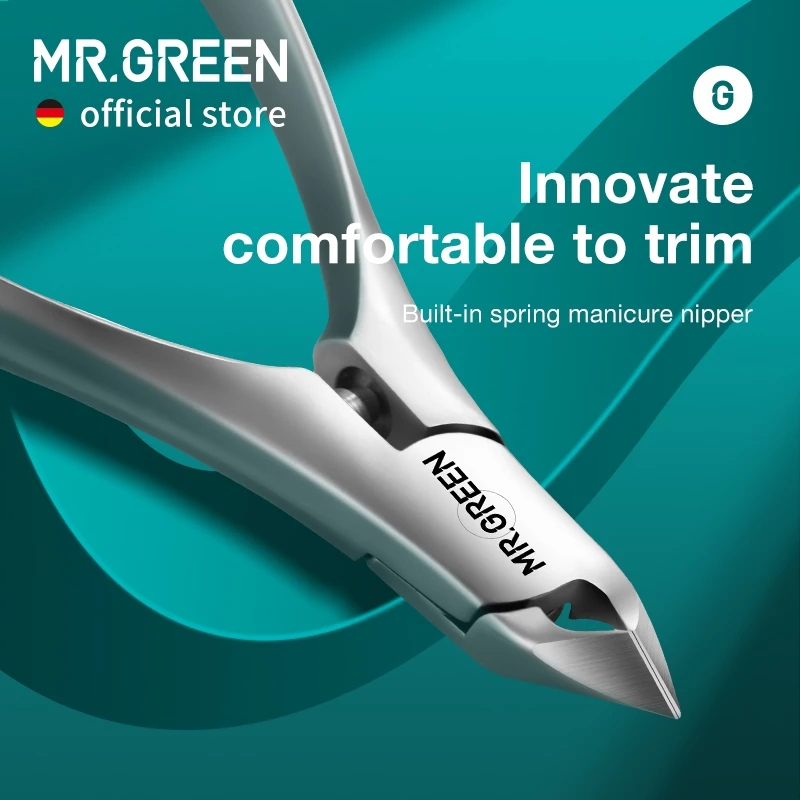 Mr.green กรรไกรตัดหนังกําพร้า นวัตกรรมใหม่ กรรไกรตัดหนังกําพร้า ในตัว สปริง ปัตตาเลี่ยน ตัดหนังกําพร