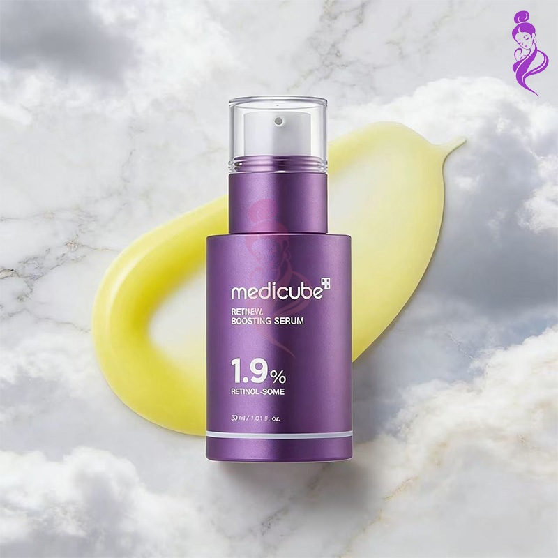 Edicube Retinew Boosting Serum 30ml - 1.9% Retinol-Some Gentle Anti-Aging Serum สําหรับ Fine Lines, 