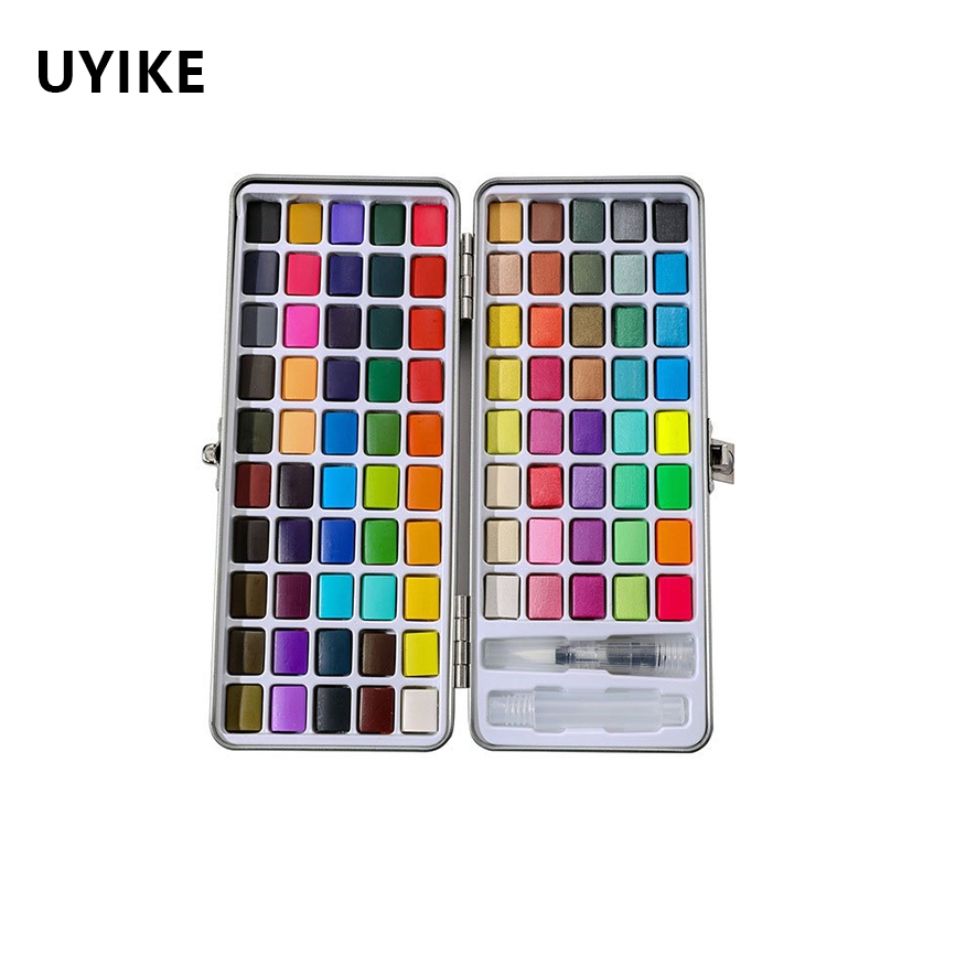 UYIKE สีน้ําแข็งสําหรับเล็บ,อะคริลิค Pearlescent, 50 สี & 90 สี, Blending Gradient Palette Set