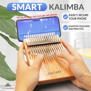 Jooleer Kalimba คาลิมบาอัจฉริยะ 17 คีย์/ 21 แอพพลิเคชั่นคาลิมบา คีย์ เกมดนตรีสนุกๆ เล่นง่าย เหมาะสำหรับผู้ใหญ่และเด็ก