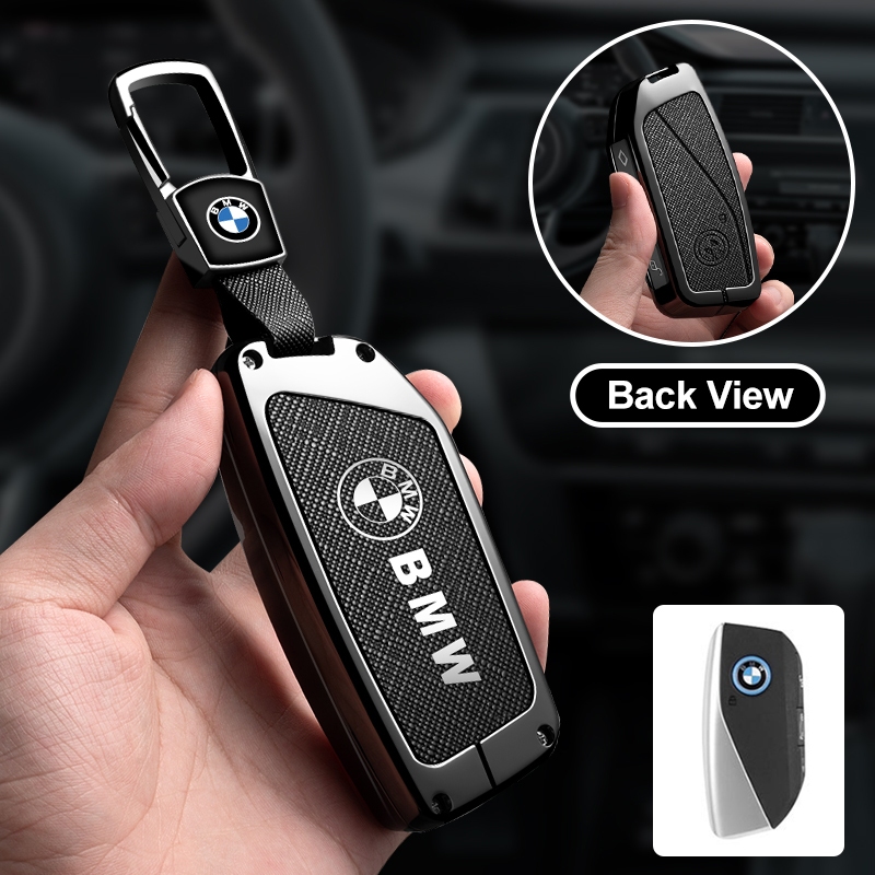 สังกะสีอัลลอยด์ Auto Key Sleeve Shell สมาร์ทสําหรับ M X1 U11 X7 X5 G05 LCI I7 IX XM Series 7 740Li U
