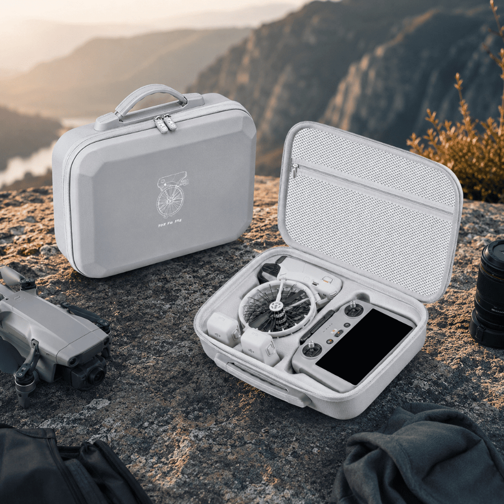 DJI Flip Case กระเป๋าเก็บโดรนที่รองรับเปลือกแข็งแบบพกพาพกพากล่องเดินทาง