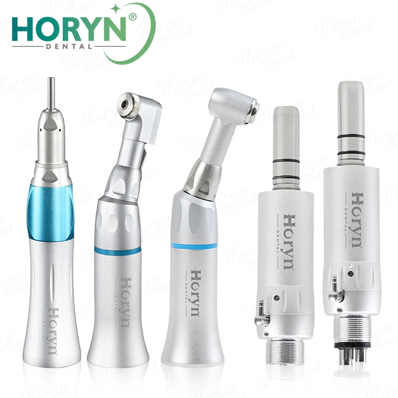 ด้ามกรอทันตกรรมความเร็วต่ำ Horyn EX-203 ชุด 5 ชิ้น ครบชุดสำหรับคลินิก พร้อมใช้งาน ส่งฟรี