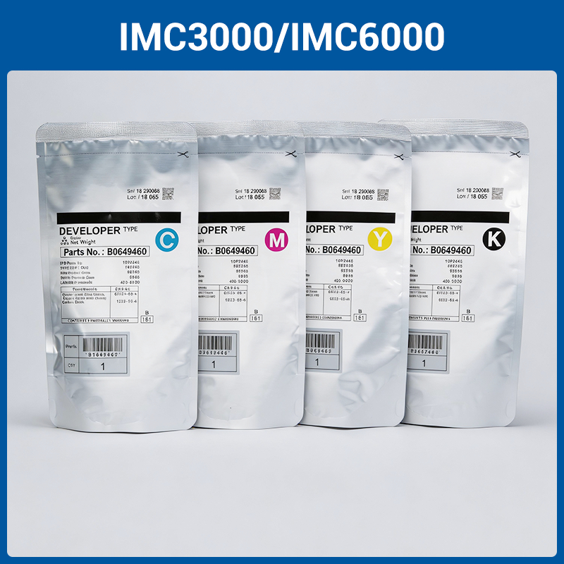 CMYK Developer สําหรับ Ricoh IMC4500/IMC5500/IMC6000 ผงพัฒนา Ricoh