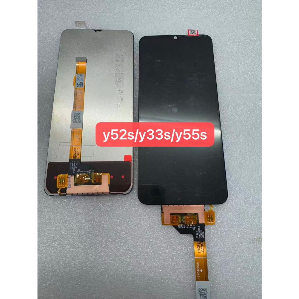 Vivo y33s y76-5g y74s y76s y52s y53s y51 y31 y72-5g t1 5g y72t y55s y75-5g y77 t2x y77s หน้าจอ LCD ค