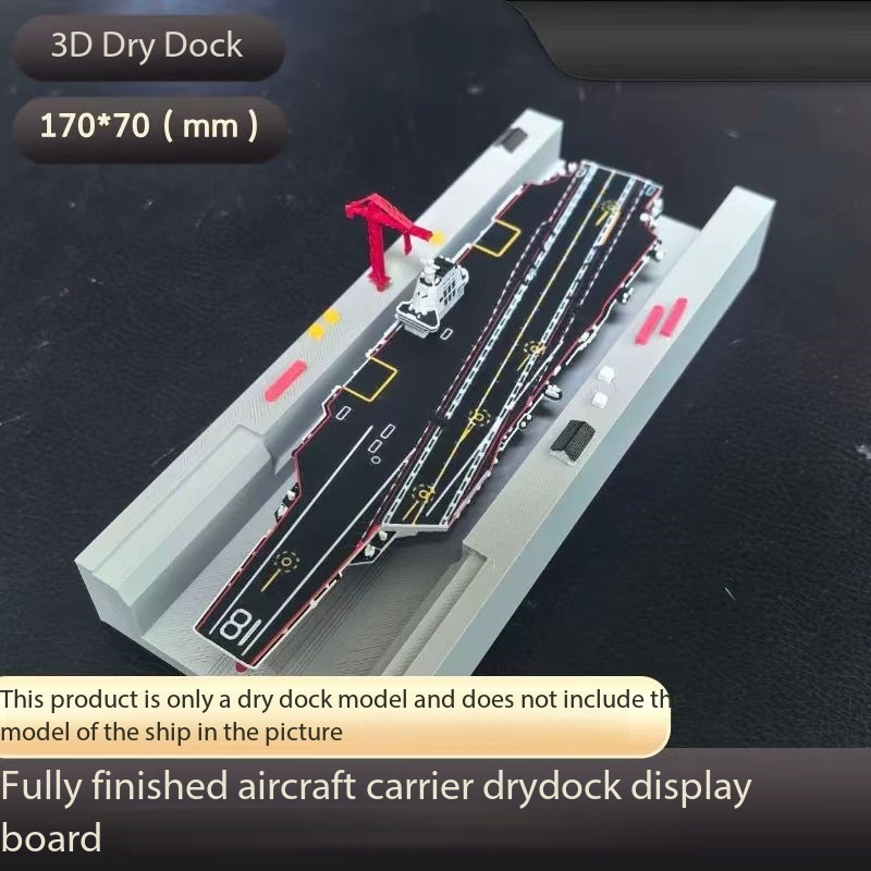 Aircraft Carrier Stem Dock สําเร็จรูปรุ่นขนาด 1/2000 LVWE