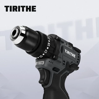TIRITHE สว่านไร้สายไร้แปรงถ่าน 16V 10 มม. น้ําหนักเบาและทรงพลังสําหรับ DIY และมืออาชีพ