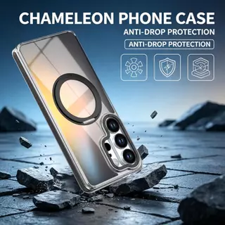 เคสโทรศัพท์กันกระแทกเปลี่ยนสีได้ 360 องศาสําหรับ Samsung Galaxy S26 Ultra, S25, S24 Ultra, S23 Ultra ฝาครอบป้องกัน